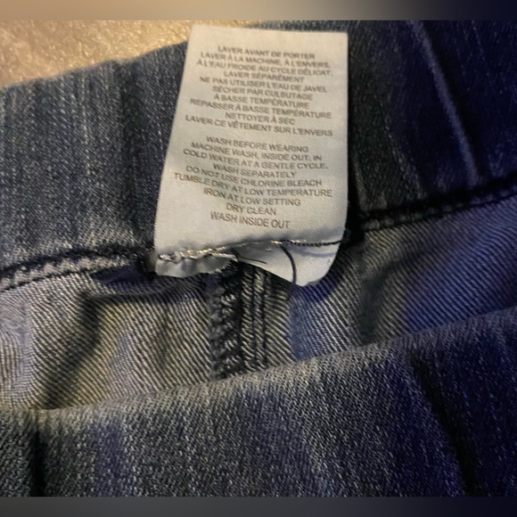 Capris Jeans Elastic Waist 4X Petite Penningtons - Picture 7 of 8